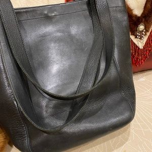 Hunt club large leather bag